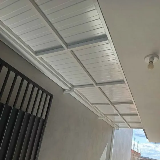 Cobertura de Telha Metálica Forro - Toldos Mogi Guaçu