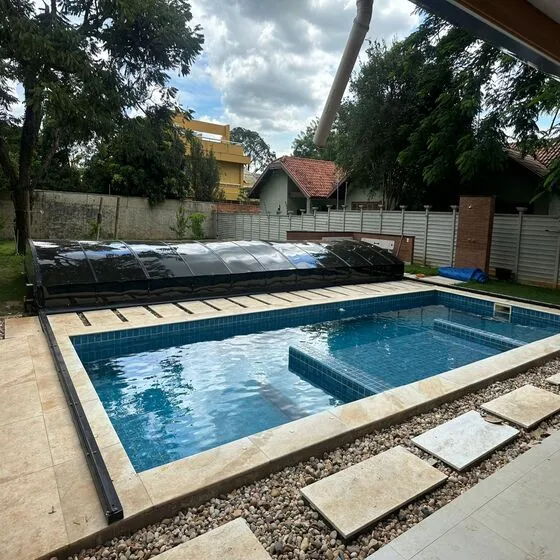 Cobertura Retrátil para Piscina - Toldos Mogi Guaçu