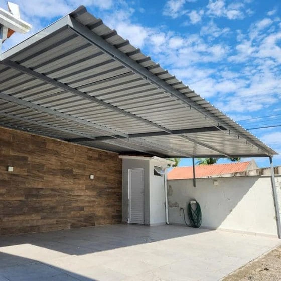 Cobertura de Telha Metálica Simples - Toldos Mogi Guaçu